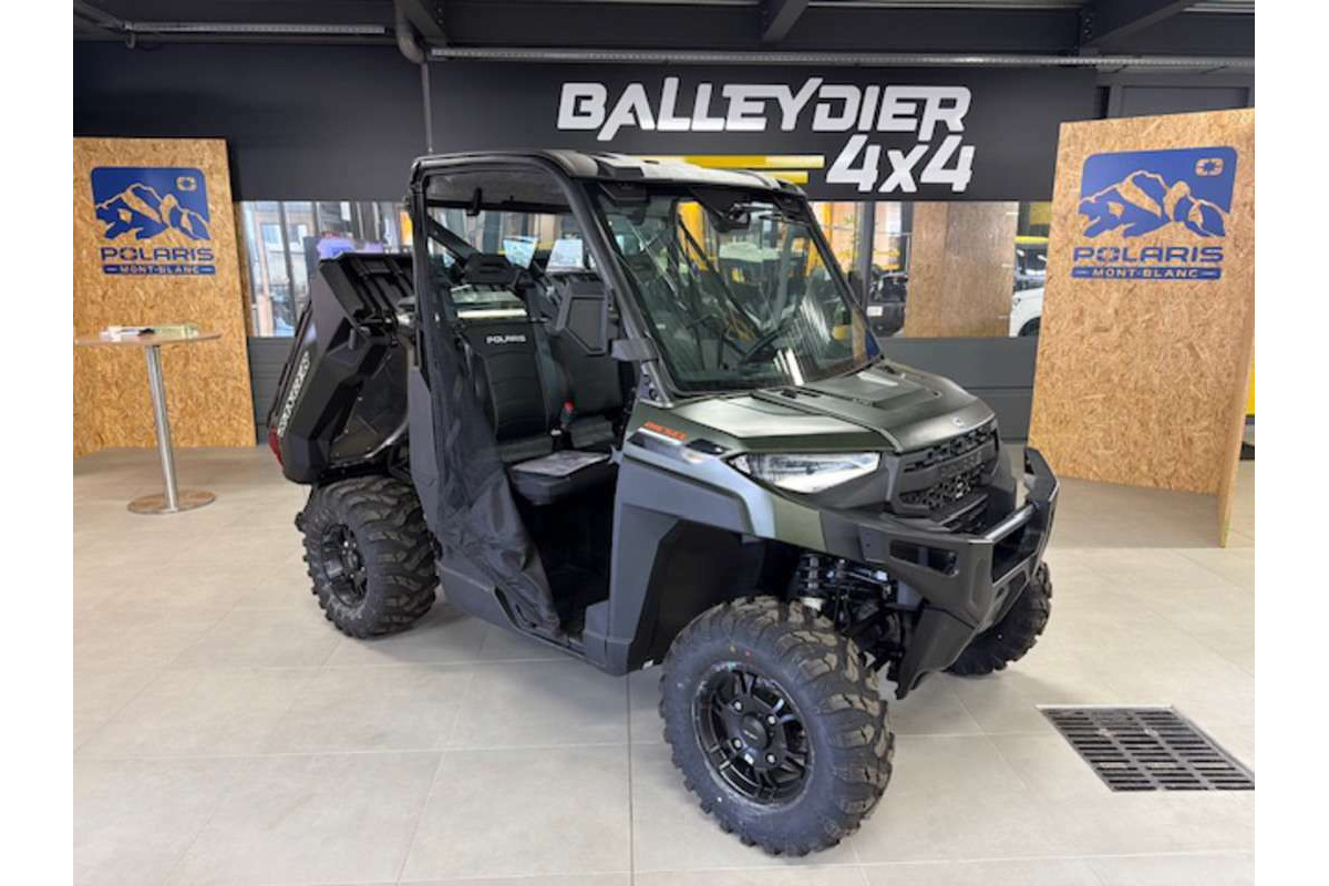 POLARIS RANGER DIESEL GREEN DEMI CABINE