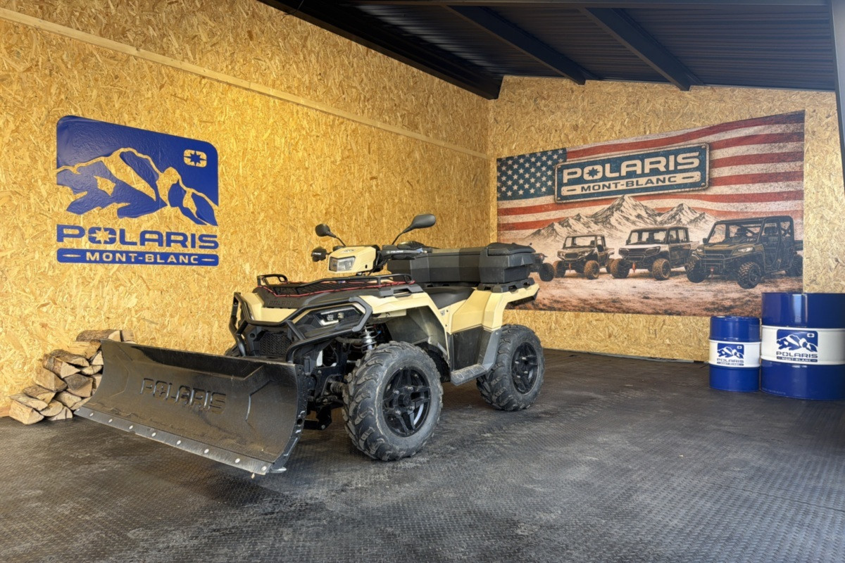 POLARIS SPORTSMAN SPORTSMAN 570 EPS MILITARY TAN EDITION LAME à NEIGE
