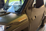 POLARIS RANGER DIESEL DEMI CABINE + PORTES SOUPLES 
